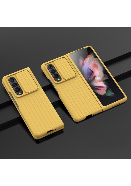 Samsung Galaxy Z Fold 3 Için Telefon Kılıfı - Sarı (Yurt Dışından) indirimleri
