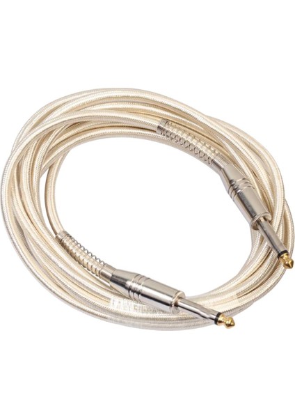 6.35 mm. Jack Örgü 1 / 4 "erkek - Erkek Gitar Ses Adaptör Kablo Kablosu 5m (Yurt Dışından)