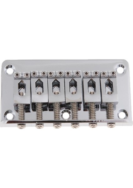 78 mm. 6 Eyer Hardtail Köprüsü 6 Adet ile Elektro Gitar Kuyruk Parçası (Yurt Dışından)