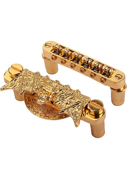 1 Set Elektro Gitar Köprüsü Parçaları Gitar Tuneomatic Roller Köprüsü Aksesuar (Yurt Dışından)