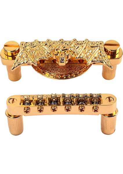 1 Set Elektro Gitar Köprüsü Parçaları Gitar Tuneomatic Roller Köprüsü Aksesuar (Yurt Dışından) modelleri