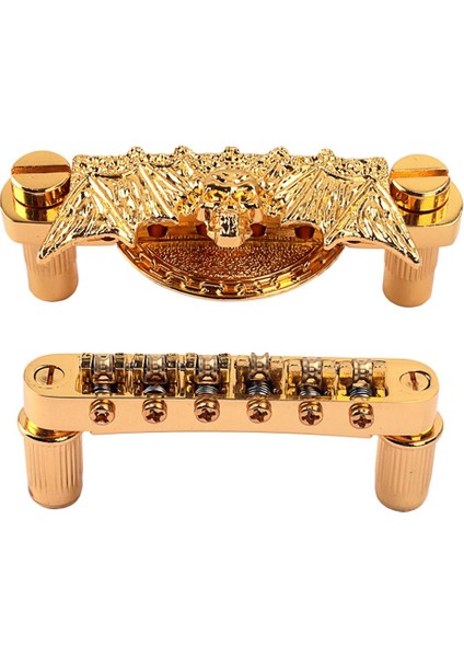 1 Set Elektro Gitar Köprüsü Parçaları Gitar Tuneomatic Roller Köprüsü Aksesuar (Yurt Dışından) fırsatları