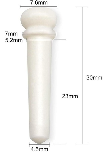 Sığır Kemik Gitar Nutu + Eyer + 6 Pcs Köprü Pimi İçin (Yurt Dışından) indirimleri