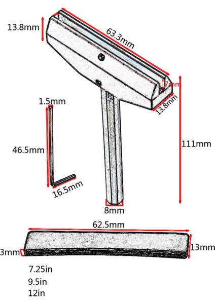 Gitar Fret Press Caul Ekler Gitar Aksesuar Gitar Onarım Stili 6 (Yurt Dışından) fiyatları