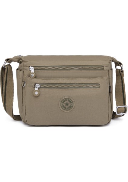 Krinkıl Kumaş Kadın Postacı Çantası Smart Bags 1238
