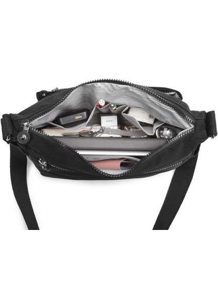 Krinkıl Kumaş Kadın Postacı Çantası Smart Bags 1238 indirimleri