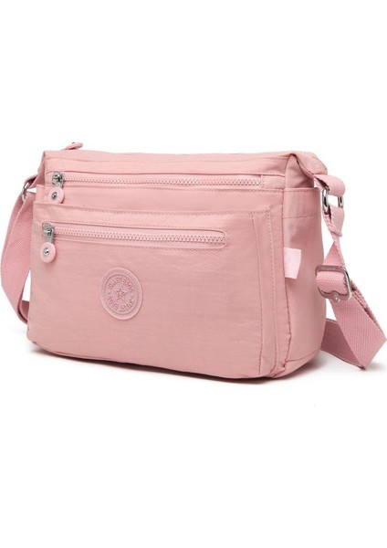 Krinkıl Kumaş Kadın Postacı Çantası Smart Bags 1238