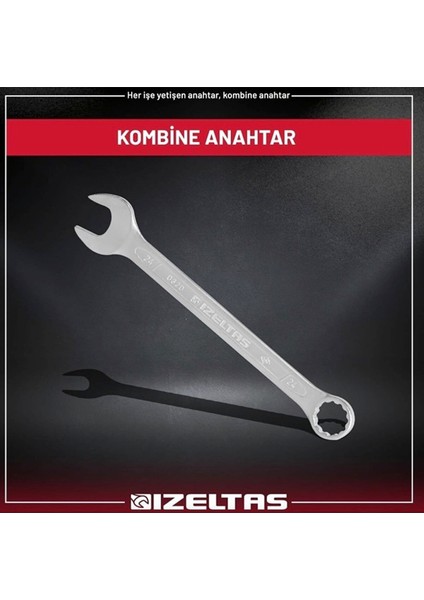 Izeltaş 13 mm Kombine Anahtar