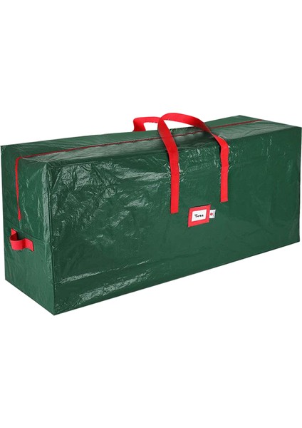 Polietilen Noel Ağacı Depolama Çantası Ağacı Konteyner Toz Geçirmez 122X34X51CM (Yurt Dışından)