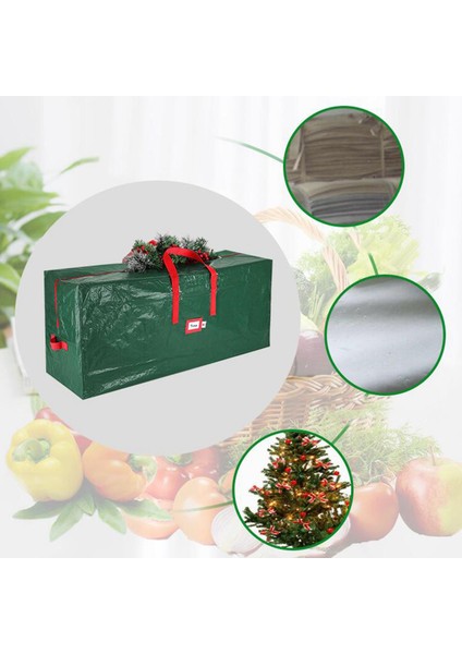 Polietilen Noel Ağacı Depolama Çantası Ağacı Konteyner Toz Geçirmez 122X34X51CM (Yurt Dışından) fırsatları