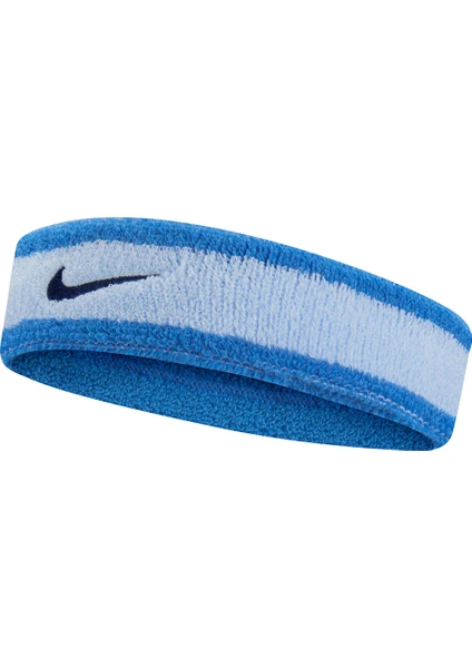 Swoosh Headband Havlu Kafa Bandı Turkuaz Mavi