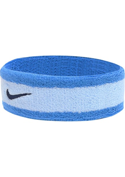 Swoosh Headband Havlu Kafa Bandı Turkuaz Mavi