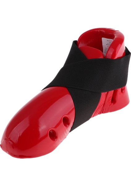 Karate Taekwondo Dövüş Sanatları Kick Training Footgear Red M Için Protector (Yurt Dışından)