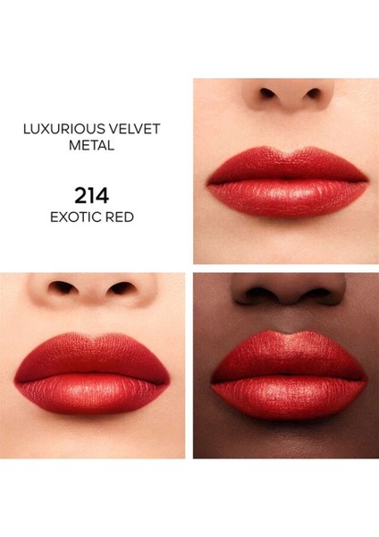 Rouge G Metal Lips Refill 214 Exotic Red