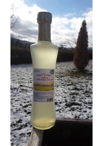Organik Elma Sirkesi (Dağ Elması Ile) 500 ml
