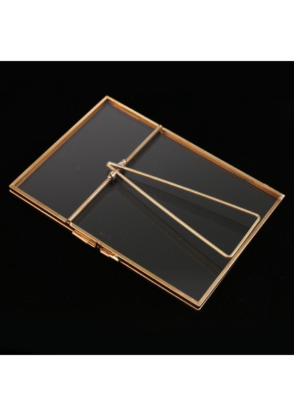 Metal ve Cam Müstakil Fotoğraf Çerçevesi Portre Tutucu 4 x 6 Inç 10X 15 cm (Yurt Dışından)