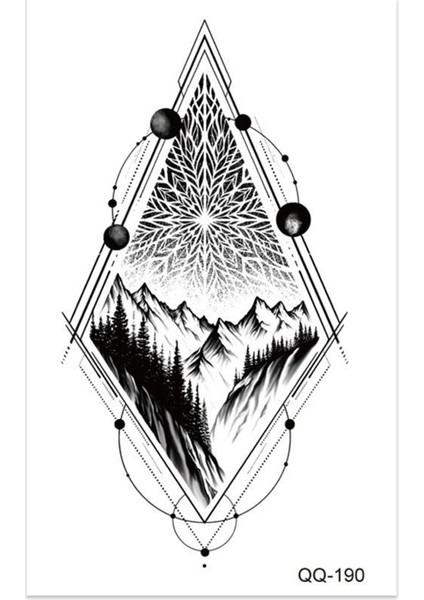 Apex Minimal Geçici Dövme Unisex Tattoo fiyatları