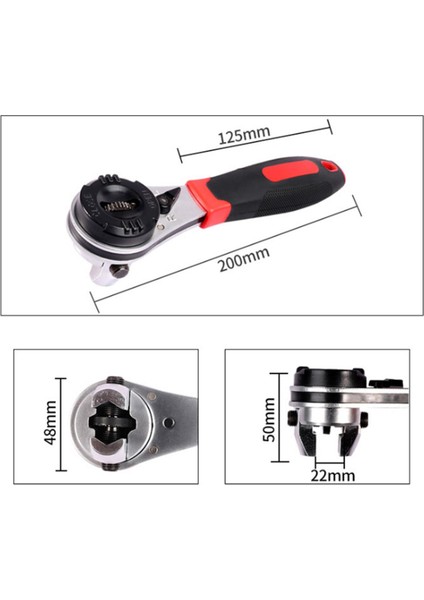 Çelik Cırcır Anahtarı Ayarlanabilir Onarma Aracı Somunlar Cıvataları Çıkma El Aracı (Yurt Dışından) fırsatları