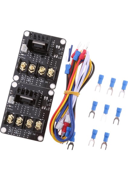 2 Adet Isı Yatak Güç Modülü Genişletme Sıcak Yatak Mos Mosfet Tüpü 3D Yazıcı Için (Yurt Dışından)