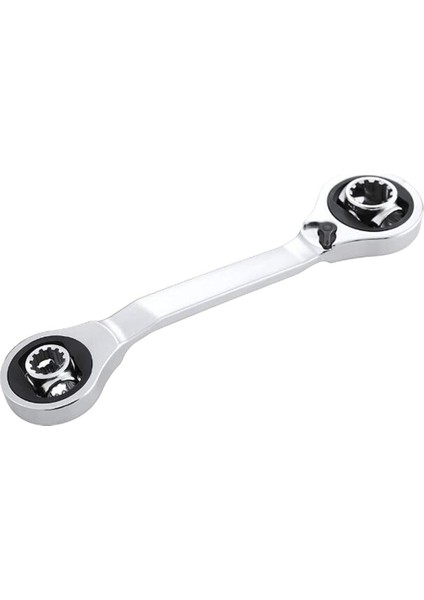 Mini 8-19MM Çift Uçlu Hızlı Soket Cırcır Anahtarı Çubuğu Metrik Anahtar (Yurt Dışından)