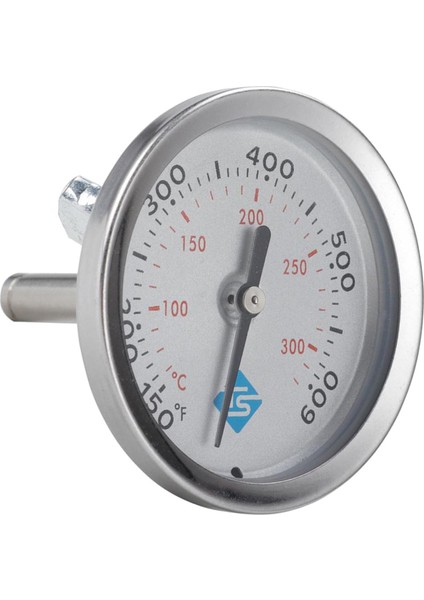 Ocak Barbekü Fırın Termometresi Izgara Kızartma Şefi Sıcaklık Gösterge Çift Ölç (Yurt Dışından)