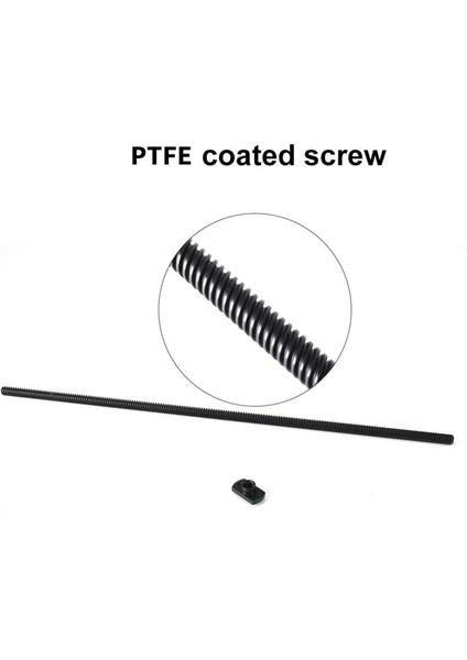 20.7 Inç T8 Ptfe Vidalı Çubuk 8mm CR10 Ender3 V2 3D Yazıcı Malzemeleri (Yurt Dışından) indirimleri