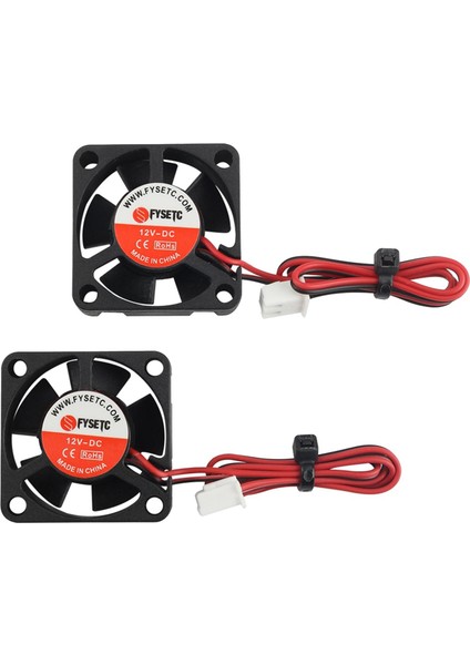 3D Yazıcı Için 2 Paket Küçük 12V Dc Fırçasız Soğutma Fanı 30X30X10MM (Yurt Dışından) modelleri