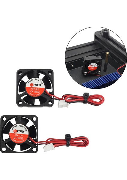 3D Yazıcı Için 2 Paket Küçük 12V Dc Fırçasız Soğutma Fanı 30X30X10MM (Yurt Dışından) indirimleri