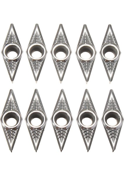 Lots 10 VCGT160408-AK H01 / VCGT332-AK H01 Kalite Alüminyum Için Ekler (Yurt Dışından)