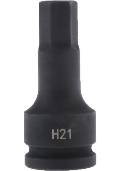 3/4 Inç Derin Darbe Soketi Hex Metrik Aks Somun Yuvaları Sürücü Aracı 21MM (Yurt Dışından)