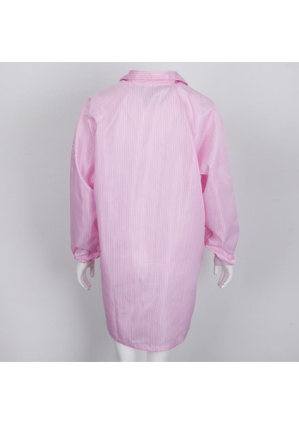 Stripe Antistatik Takım Elbise Toz Geçirmez Ceket Laboratuvar Koruyucu Giysiler Pembe (Yurt Dışından) modelleri