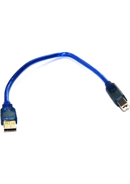 Yüksek Hızlı Yazıcı Veri Kablosu USB 2.0 Mavi Için Erkekten Erkekten Erkek (Yurt Dışından) fırsatları