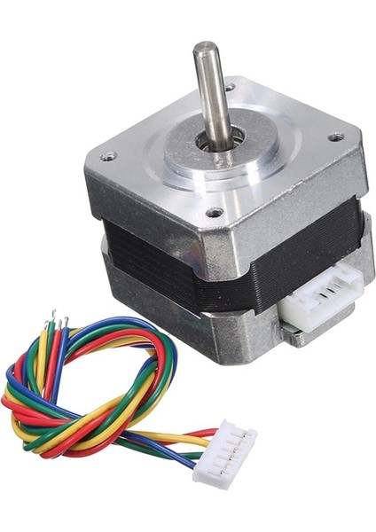 Metal Nema 17 Bipolar Step Motor 28N.CM Cnc 3D Yazıcı Için 0.4A 12V 1.8 ° (Yurt Dışından)