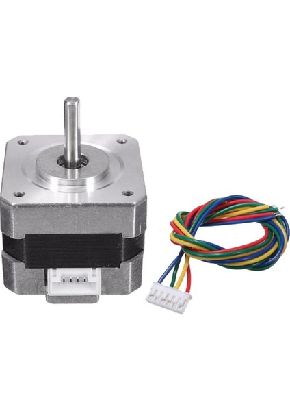 Metal Nema 17 Bipolar Step Motor 28N.CM Cnc 3D Yazıcı Için 0.4A 12V 1.8 ° (Yurt Dışından)