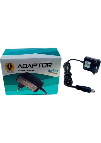 12 Volt 1 Amper Priz Tipi Adaptör ( 12V 1A 1000MA )