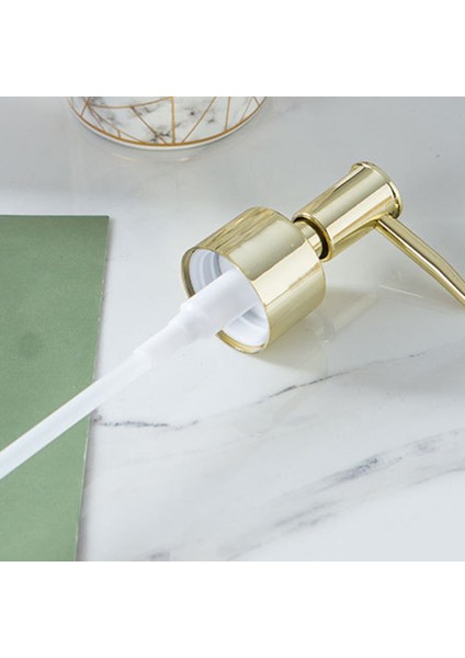 Sıvı Sabunluk Pompası Altın Renkli 12X2X2CM