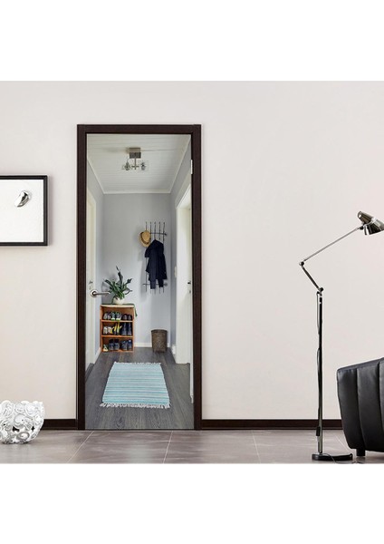 3D Kapı Sticker Çıkarılabilir Duvar Sticker Duvar Kağıdı Kapı Resim 90 x 200 cm Desen Desen C (Yurt Dışından) modelleri