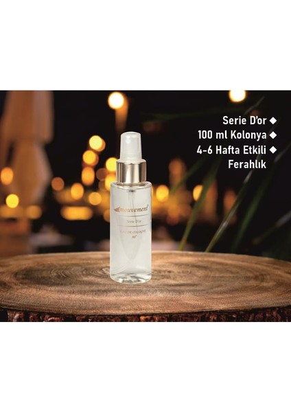 Seriê D'or - 80 Derece Kolonya - 1*100 Ml