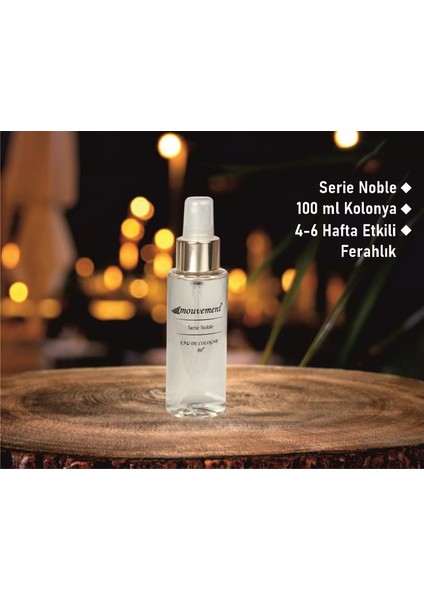 Seriê Noble -80 Derece Kolonya - 1*100 Ml