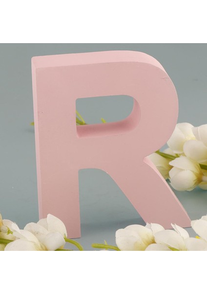 26 Mektup Pembe Ahşap Çerçeveli Düğün Doğum Günü R Için Alfabe Mektubu (Yurt Dışından) modelleri