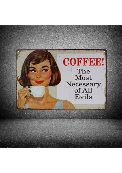 Vintage Retro Dekoratif Tabela Kahve Burcu Plak Duvar Sanatı Poster Asılı (Yurt Dışından) modelleri