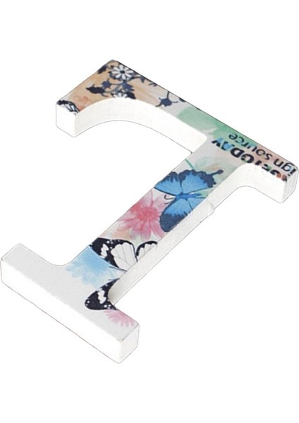 Kelebek Baskı Ahşap Alfabe Etters Bağımsız Kelimeler Süslemeleri Craft - L (Yurt Dışından) modelleri