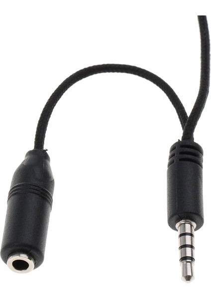 1 Adet Kablolu 3,5 mm. Fiş Kondenser Mikrofonu, Adaptör Örgülü Kablo ile (Yurt Dışından)