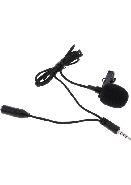 1 Adet Kablolu 3,5 mm. Fiş Kondenser Mikrofonu, Adaptör Örgülü Kablo ile (Yurt Dışından)