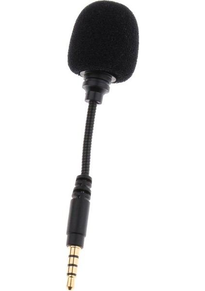 Video Ses Kaydı İçin 3.5 mm. Çok Yönlü Kondenser Mikrofon (Yurt Dışından)