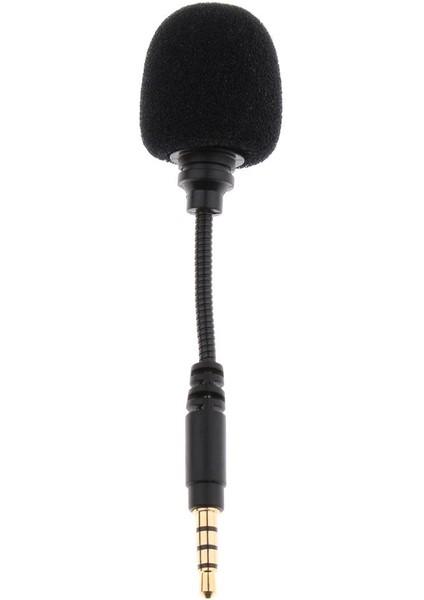 Video Ses Kaydı İçin 3.5 mm. Çok Yönlü Kondenser Mikrofon (Yurt Dışından)