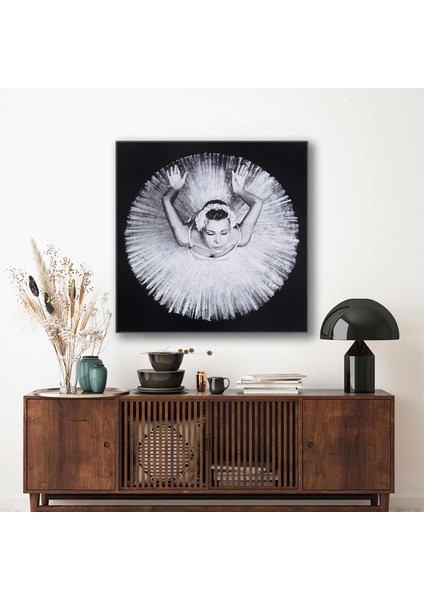 Balerin Kuş Bakışı Görüntüsü Kanvas Tablo