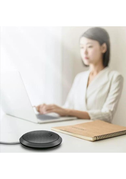 USB Konferansı Mikrofonu, 360 ° 10FT Pikap Aralığı ile USB Bilgisayar Mikrofonu (Yurt Dışından)