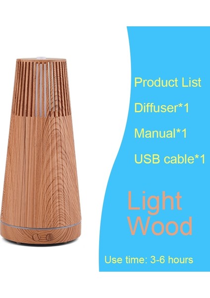 LED Hava Nemlendirici Uçucu Yağ Koku Difüzörü (Yurt Dışından)