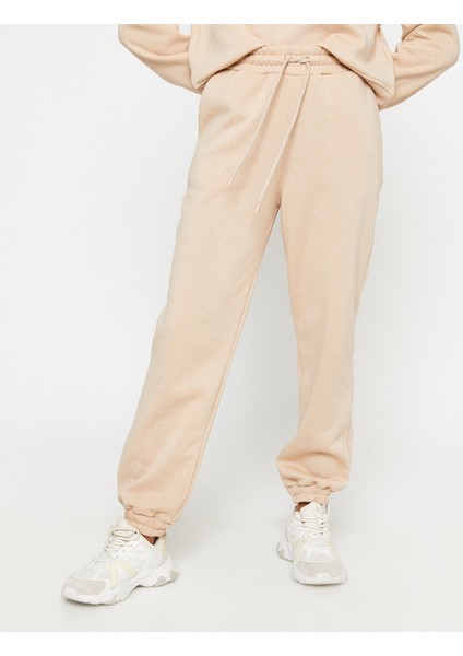 Basic Jogger Eşofman Altı Cepli Beli Bağlamalı